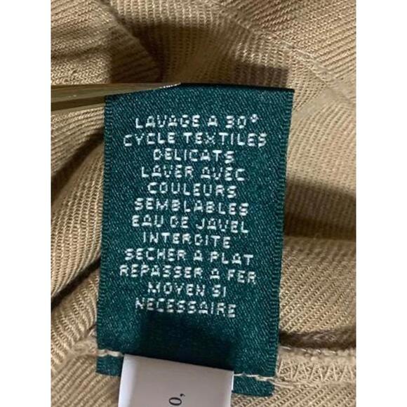 Lauren Ralph Lauren Petite Women's Size Petite Medium Tan Shirt Dress Belt - Picture 13 of 14